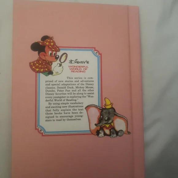 Disney Sleeping Beauty and Cinderella Books - Pink and Blue - Picture 5 of 6